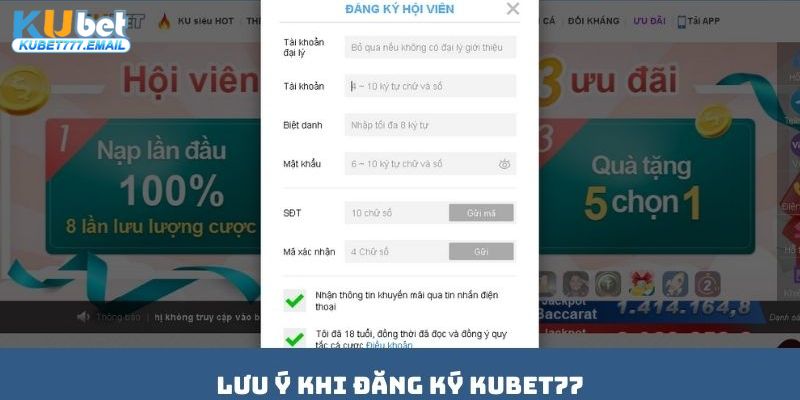 Nhà cái kiểm duyệt đơn đăng ký KUBET77 theo 4 tiêu chí